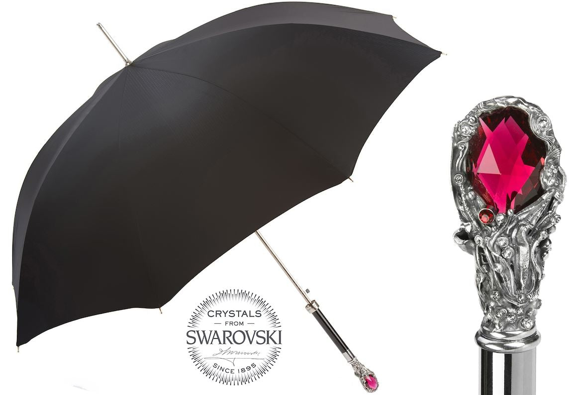Red Gem Umbrella | Pasotti Luxury Collection | Free Shipping