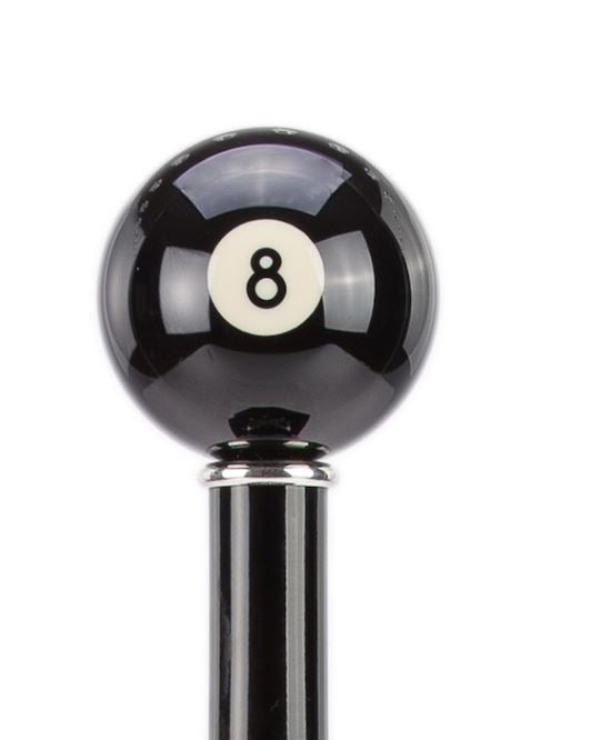 Billiard Pool 8-Ball Umbrella | Pasotti Collection | Resin Handle | Free Shipping