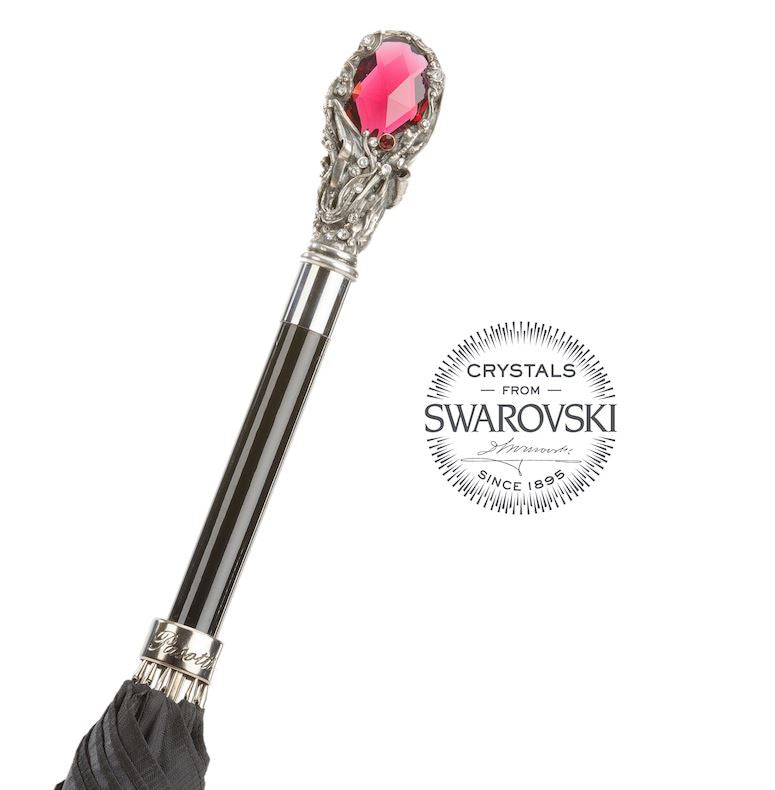Red Gem Umbrella | Pasotti Luxury Collection | Free Shipping