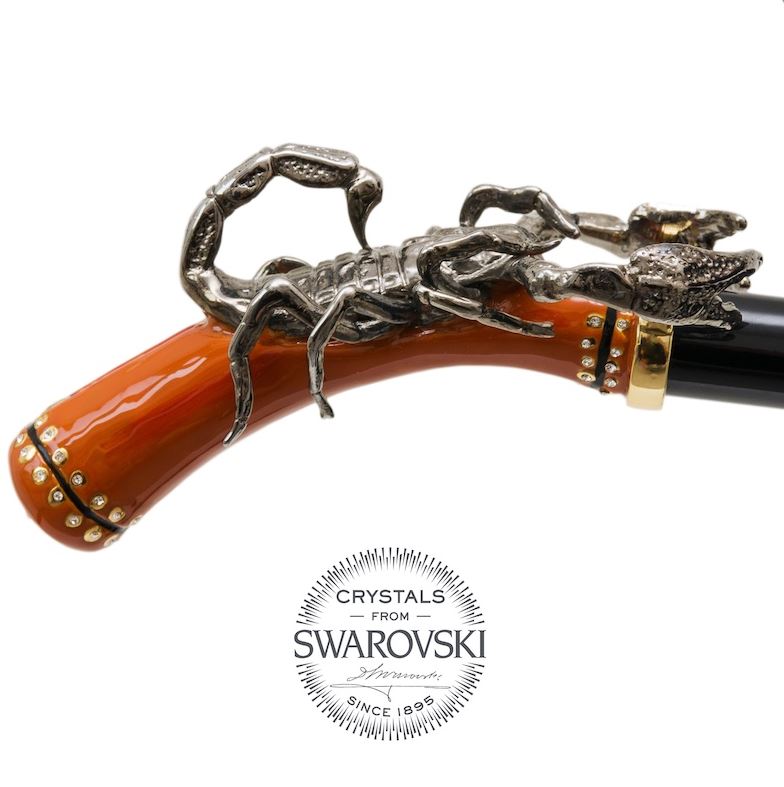 Paraguas de Escorpión | Cristales Swarovski® | Envío gratuito