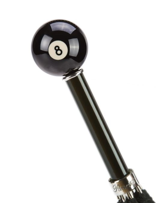 Billiard Pool 8-Ball Umbrella | Pasotti Collection | Resin Handle | Free Shipping