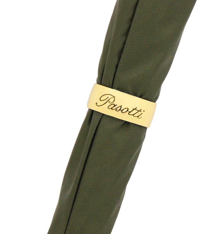 Pasotti Fox Umbrella | Handmade in Italy | Enameled Handle | Free Shipping