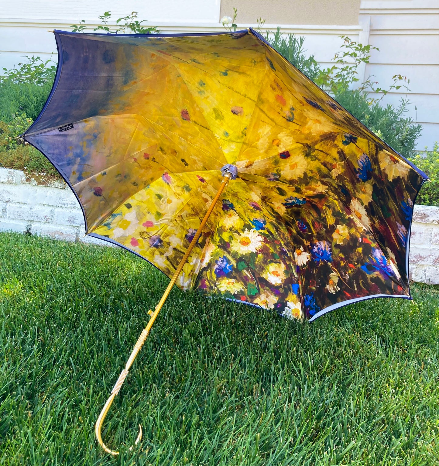 Stunning Gradient Floral Umbrella | Il Marchesato | Free Shipping