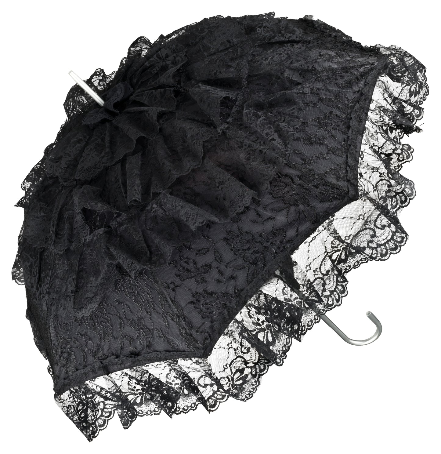 French Lace Sun Parasol | Extra Light Aluminum Frame | Full Coverage