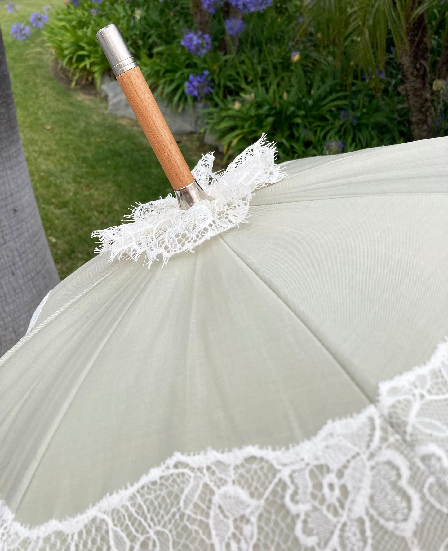 Sissi Natural de Guy de Jean | Anti-UV e impermeable | Encaje auténtico de Calais | Envío gratuito