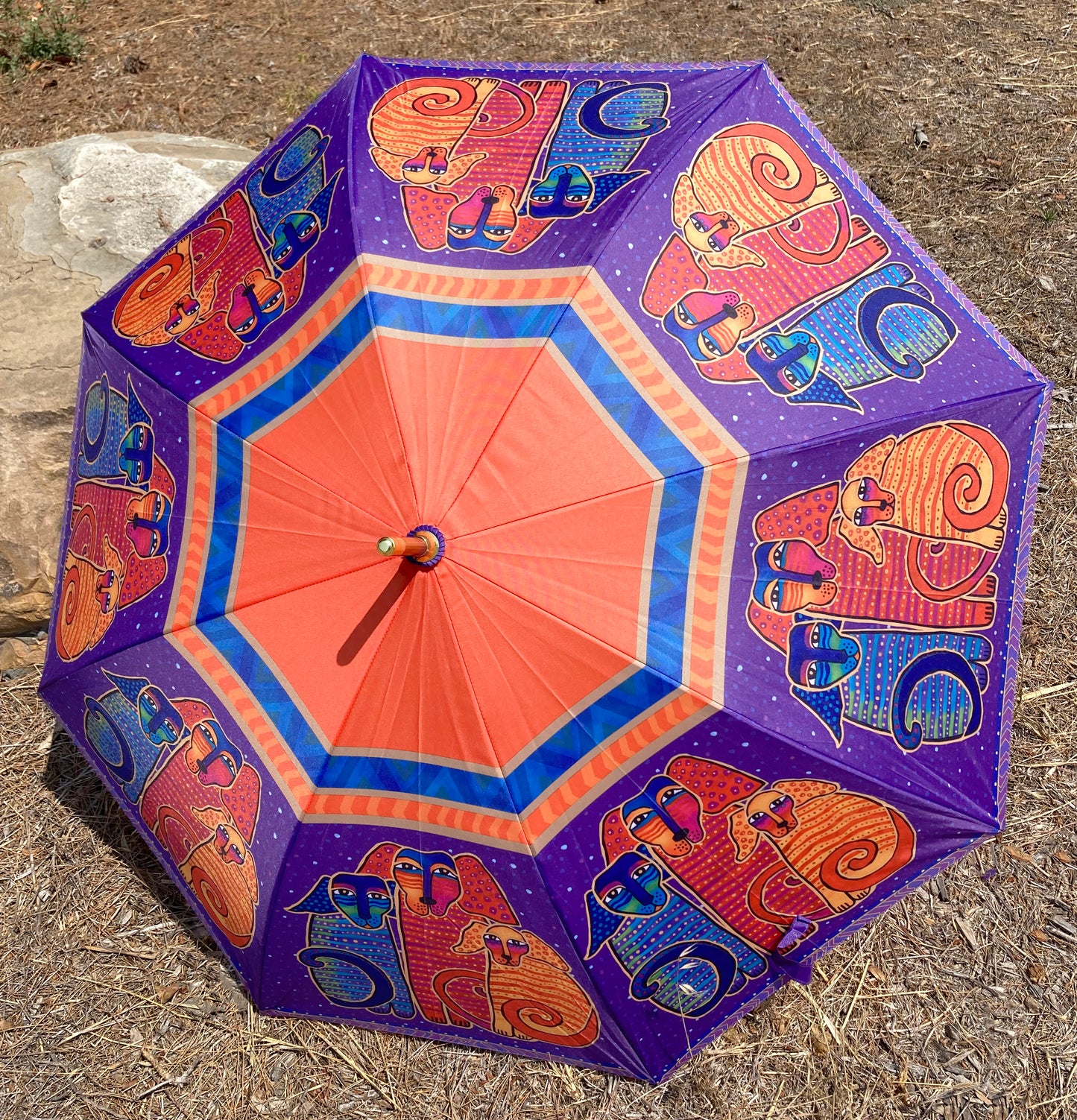 Paraguas Canine Friends | Colección Laurel Burch