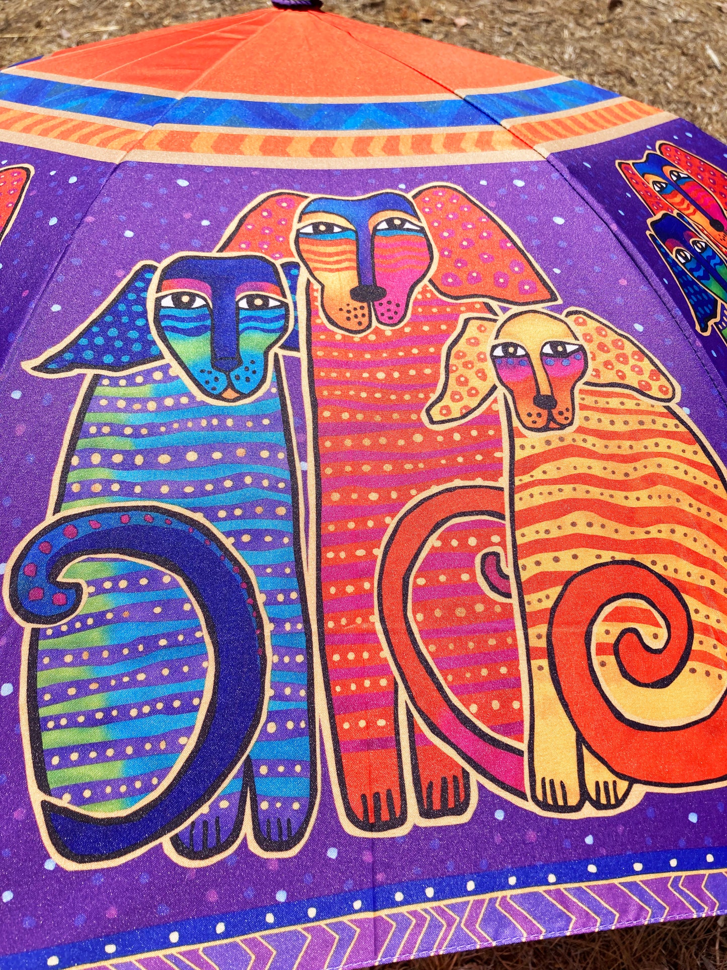 Paraguas Canine Friends | Colección Laurel Burch