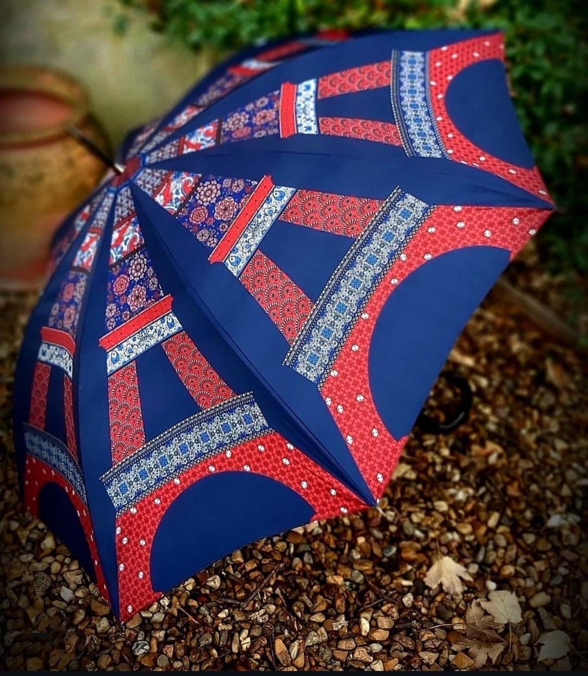 Eiffel Luxury by Guy de Jean | Anti UV Made in France | Le Parapluie Francais ® Collection | Free Shipping