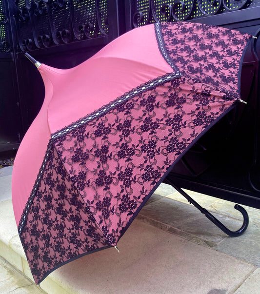 Promenade Pink Anti UV Umbrella By Chantal Thomass | Free Shipping