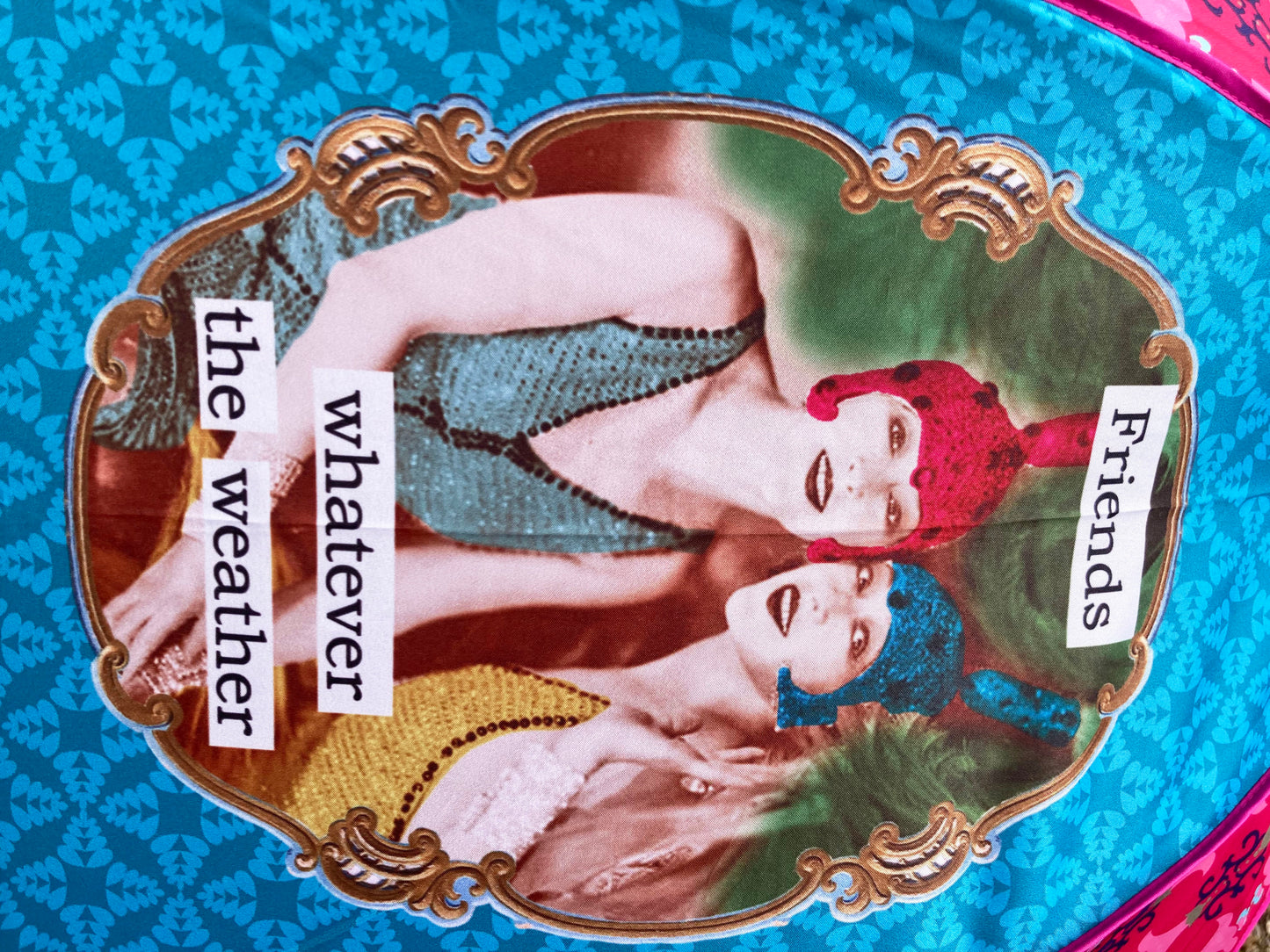Colección de paraguas Darling Divas | Estilo vintage de los años 20 | "Divas Divas" | Semiautomático | Garantía de un año.