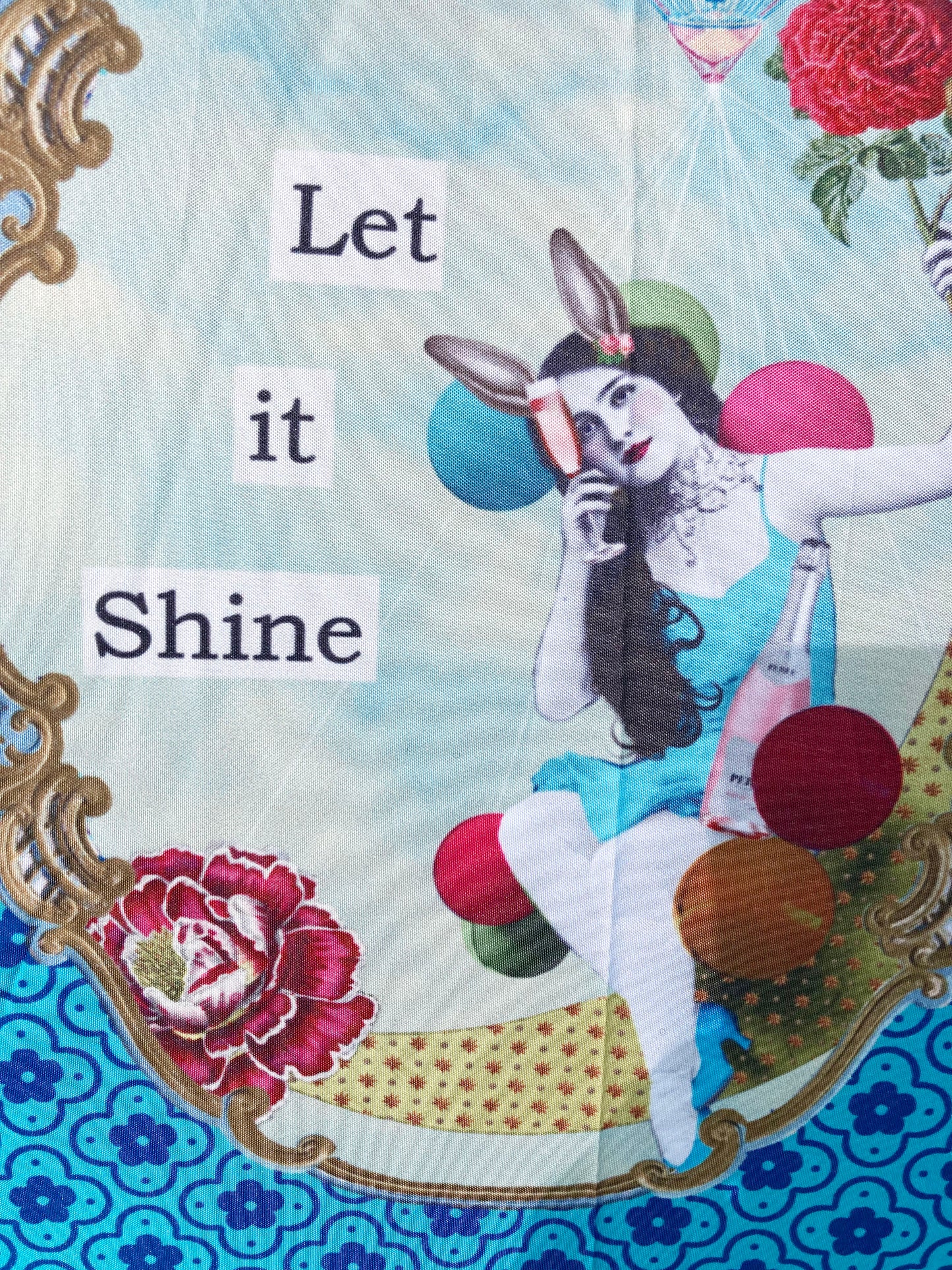 Colección de paraguas Darling Divas | Estilo vintage de los años 20 | "Let it Shine" | Semiautomático | Garantía de un año.