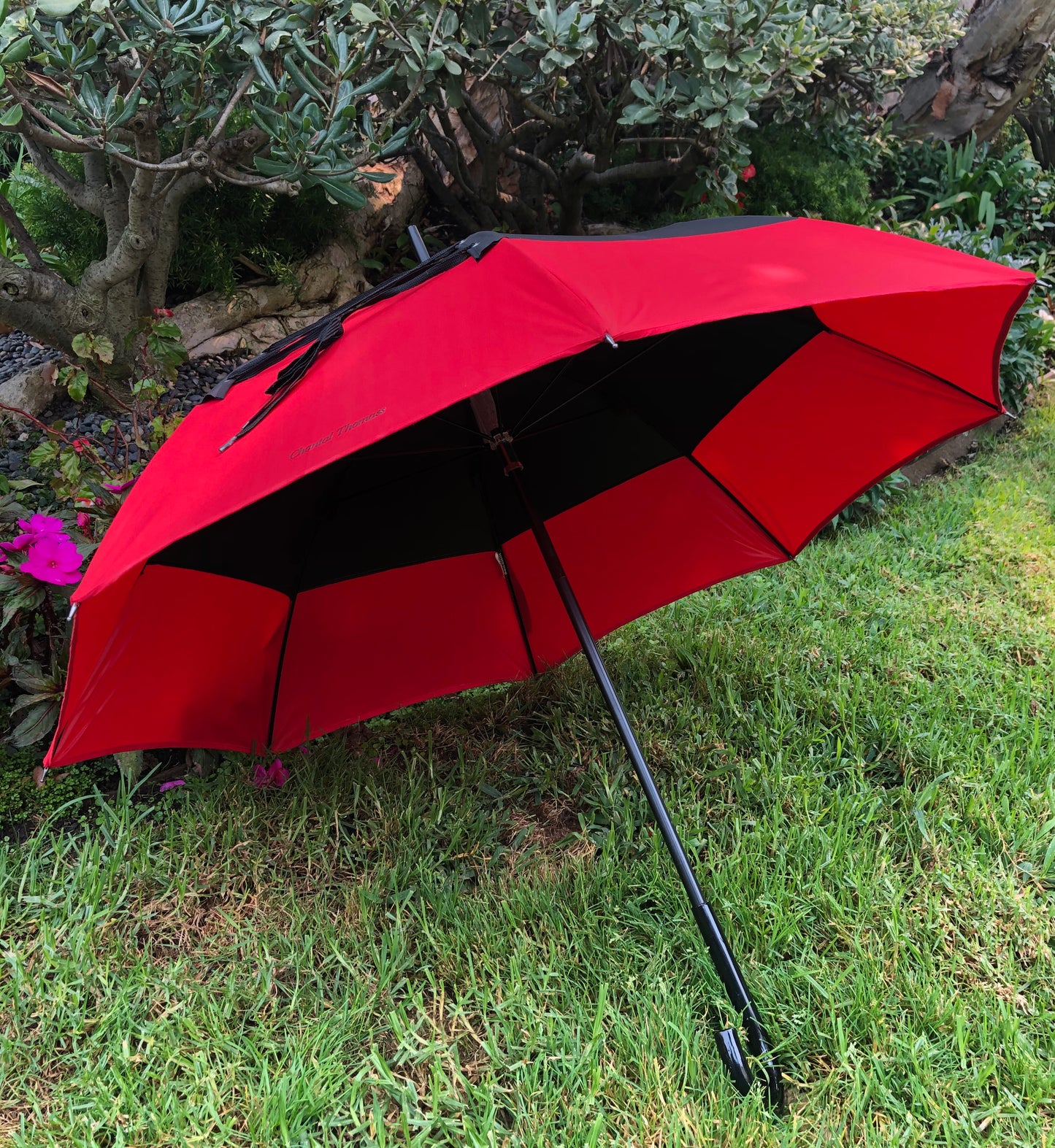 Chantal Thomass Red Corset Umbrella | Anti UV Made in France | Free Shipping
