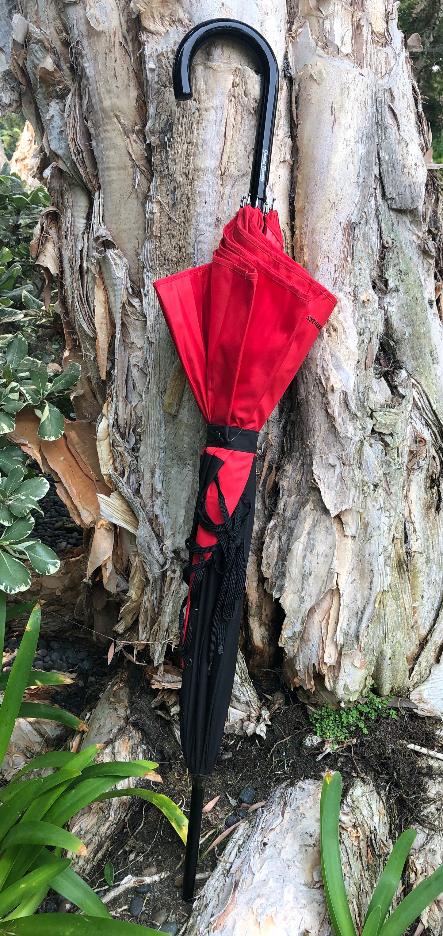 Chantal Thomass Red Corset Umbrella | Anti UV Made in France | Free Shipping
