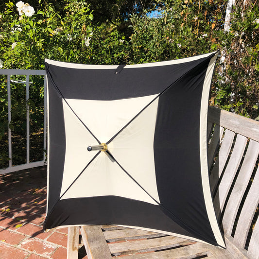 Carre Cream Luxury Umbrella | Guy de Jean Collection | Free Shipping