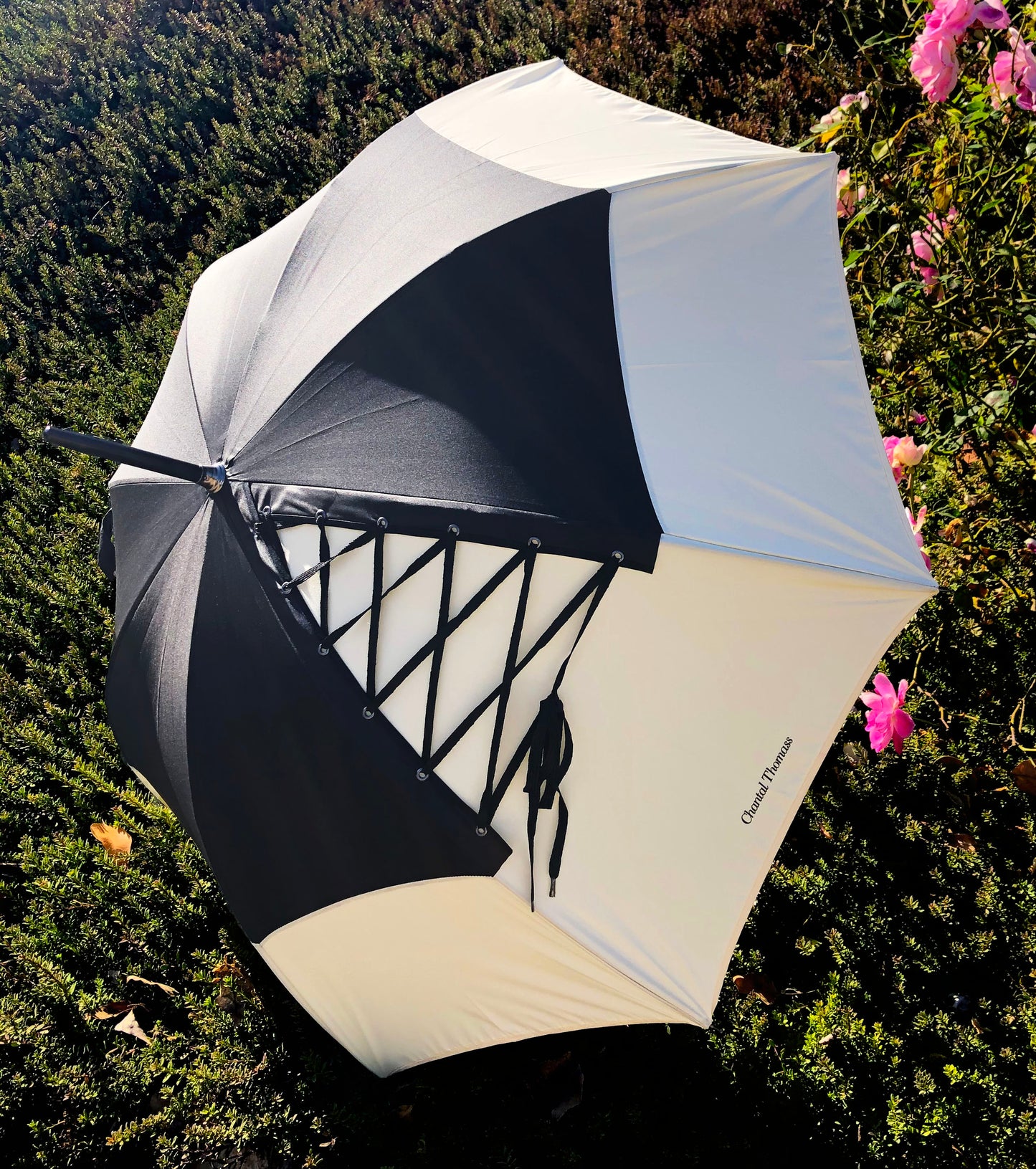 Sexy Lace Up Corset Umbrella | Chantal Thomass Anti UV Collection | Free shipping