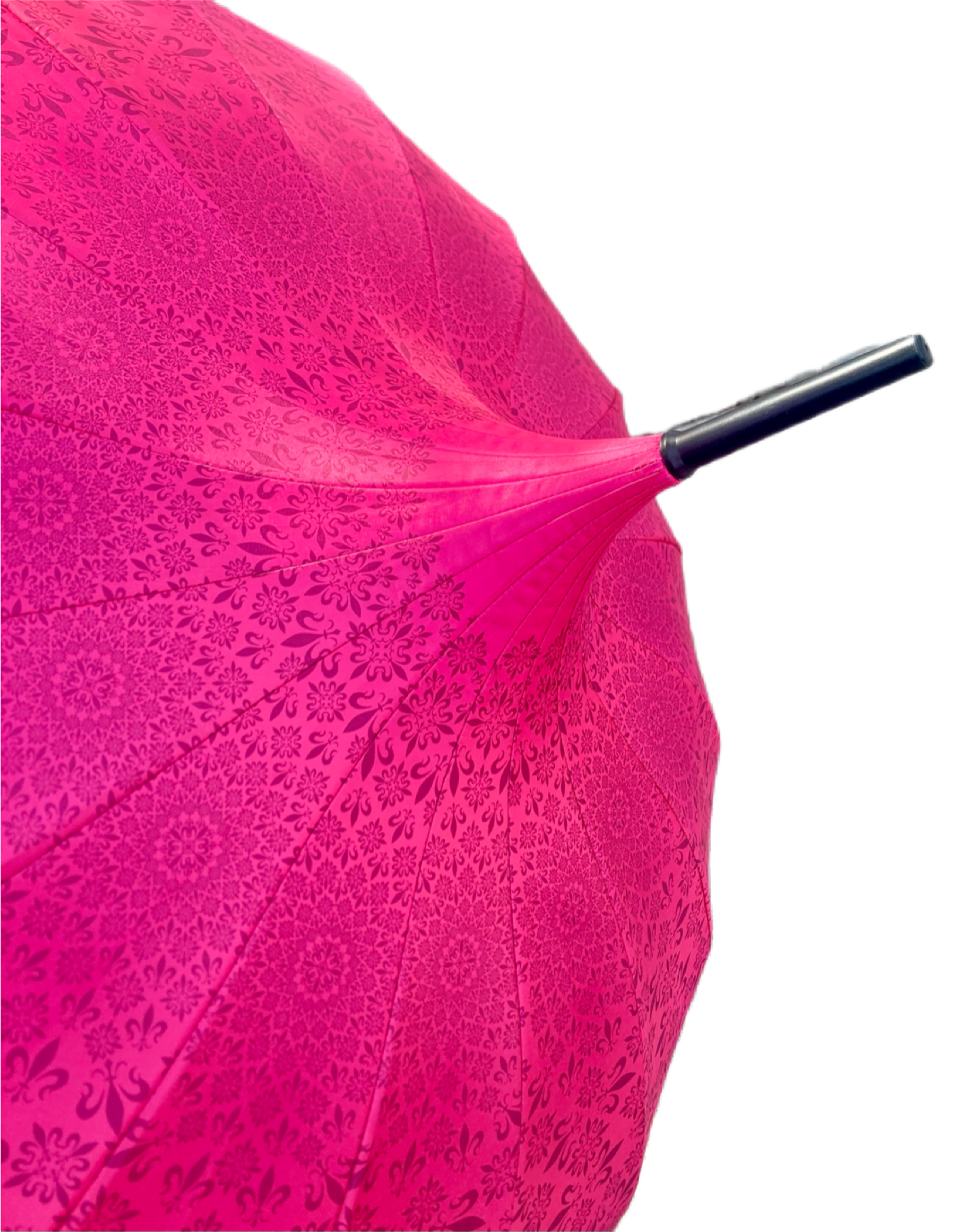 Paraguas impermeable y con protección UV | Forro opaco | Estilo pagoda en color rosa