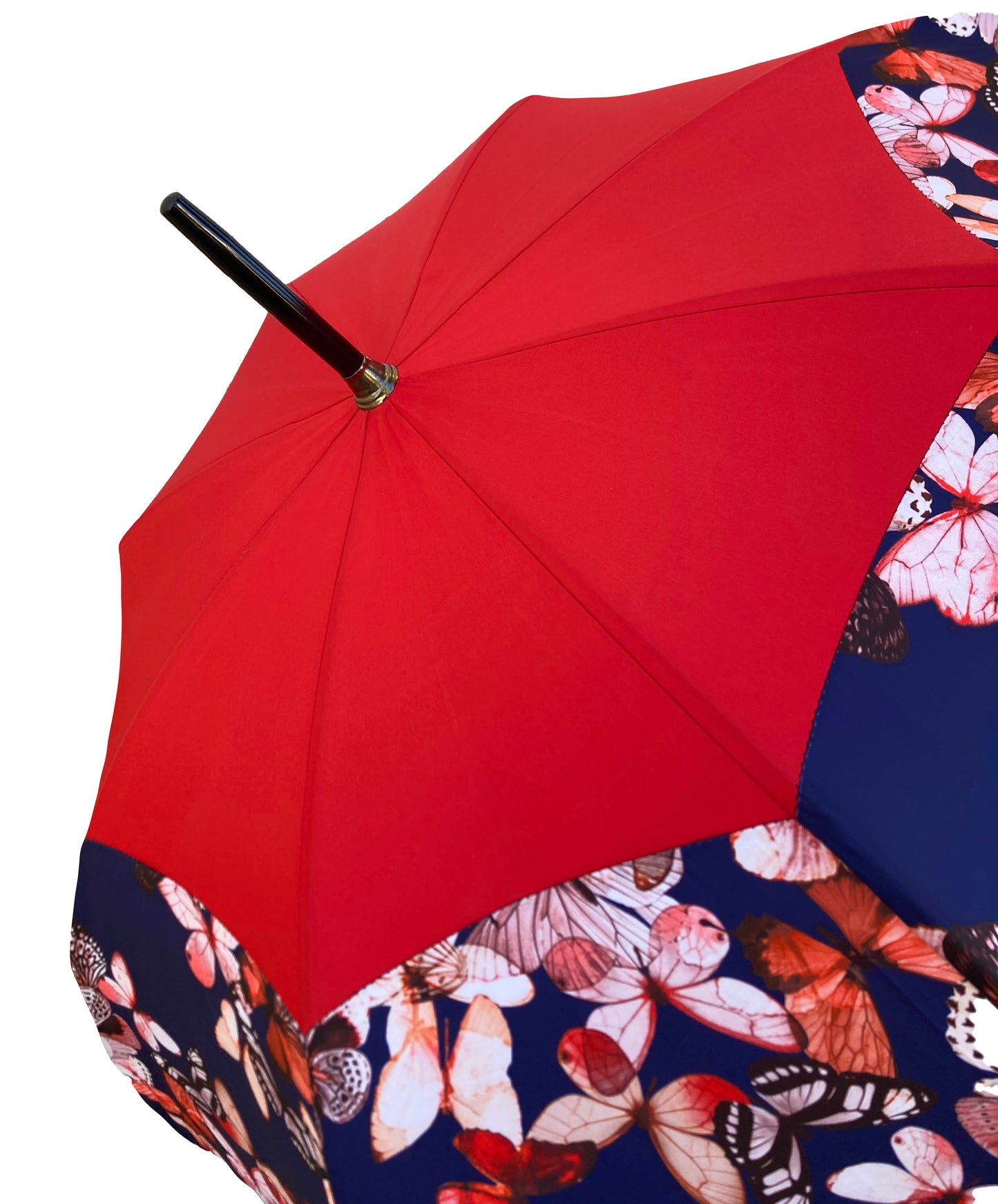 Butterflies French Umbrella by Guy de Jean | "Le Parapluie Francais®" Anti UV | Free Shipping
