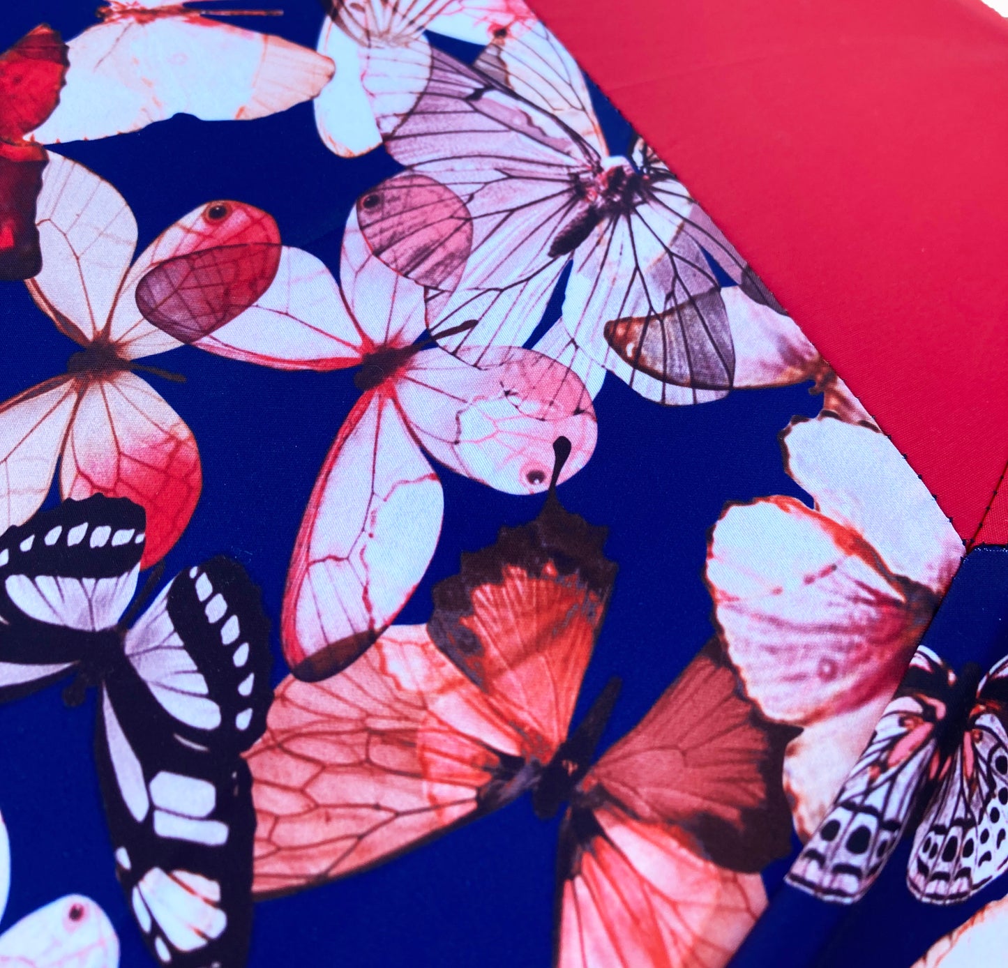 Butterflies French Umbrella by Guy de Jean | "Le Parapluie Francais®" Anti UV | Free Shipping