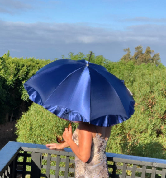 Swan Umbrella by Guy de Jean | Luxury French Waterproof Parasol | Free Shipping