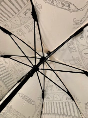 Paraguas de lujo Metro Café de París | Resistente al agua y a los rayos UV | Fabricado en Francia | Envío gratuito