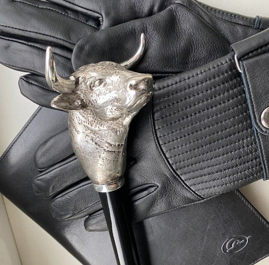 Bull Umbrella by Pasotti Italy | Brass Handle | Free Shipping