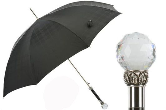 Umbrella Crystallo by Pasotti Ombrelli| Crystal Handle | Free Shipping