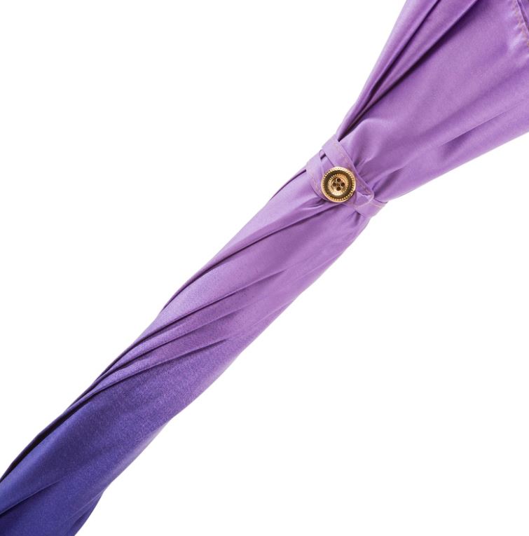Golden Skull Purple Ombre | Gilt Resin Handle - Made in Italy | Free Shipping