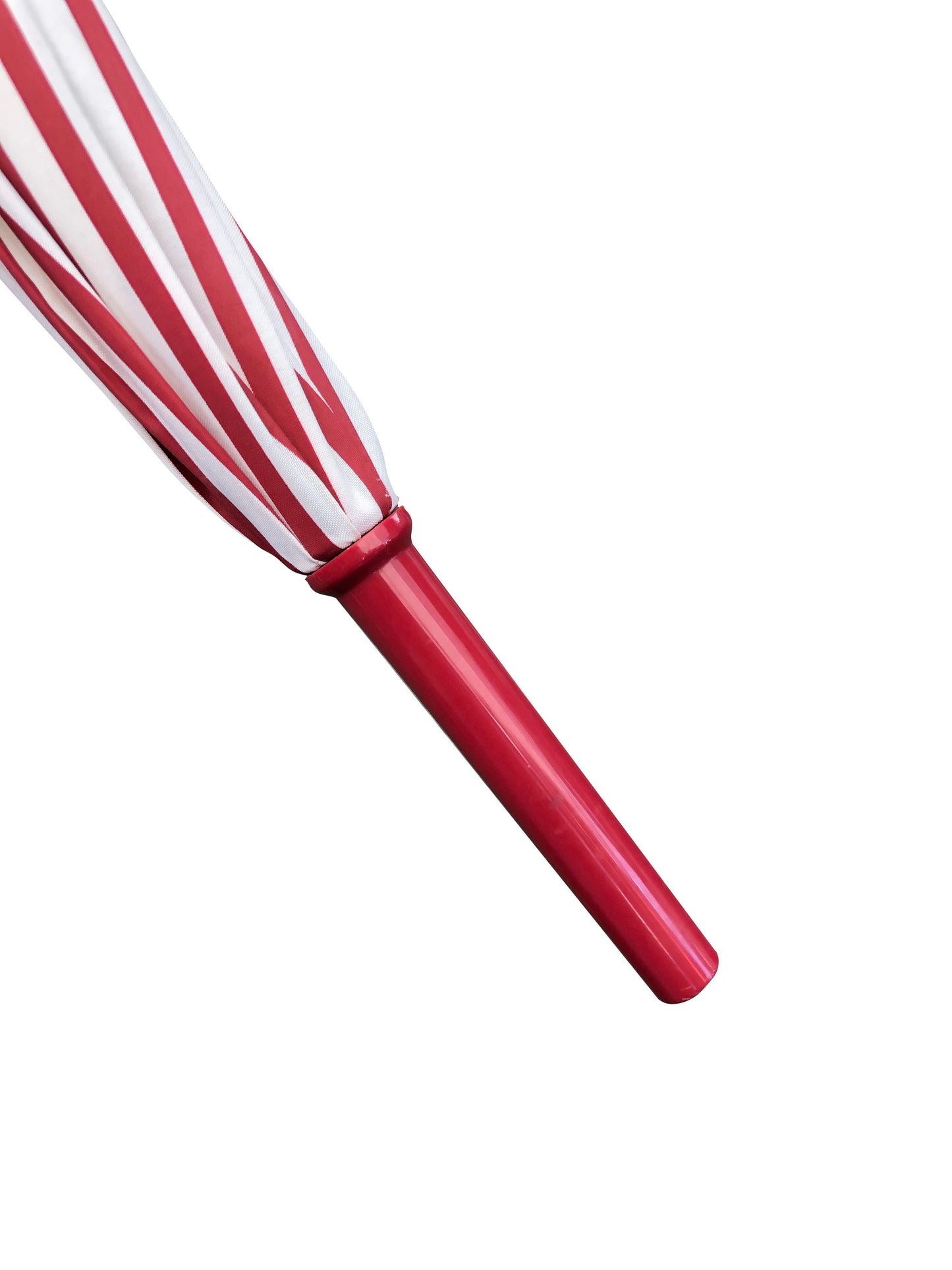 Burgundy Rose Design | Double Frill | Stripes and Polka Dots