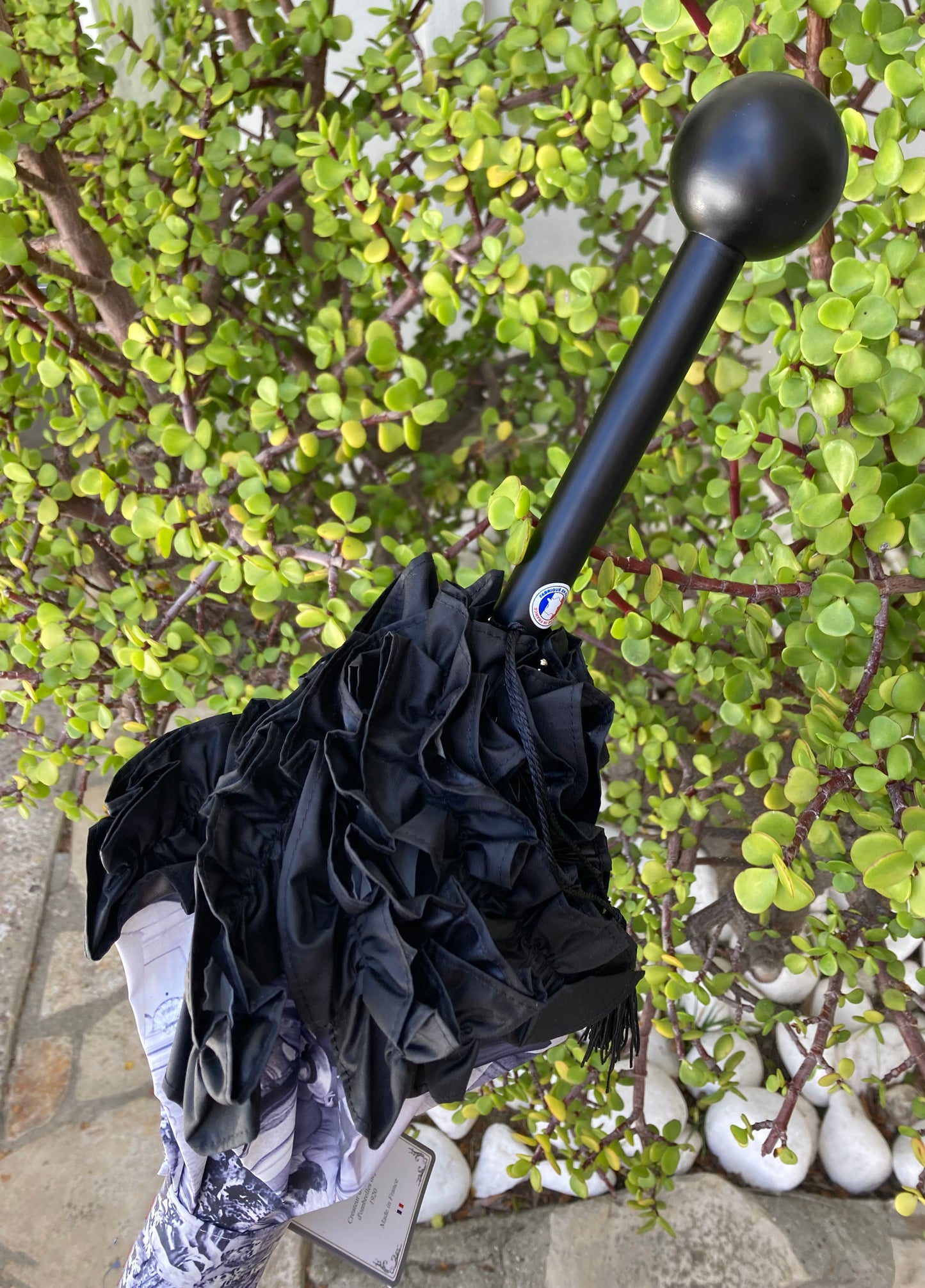 Guy de Jean Paris 1900 Short Umbrella | Anti UV Handmade in France | Free Shipping