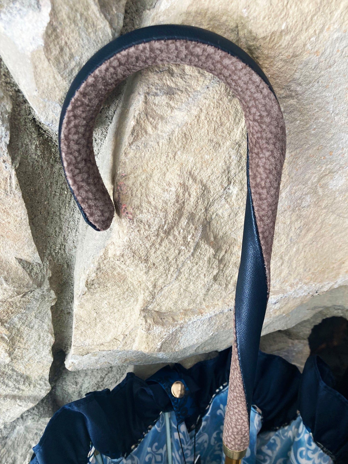 Blue Baroque Italian Umbrella | il Marchesato Collection | Free Shipping