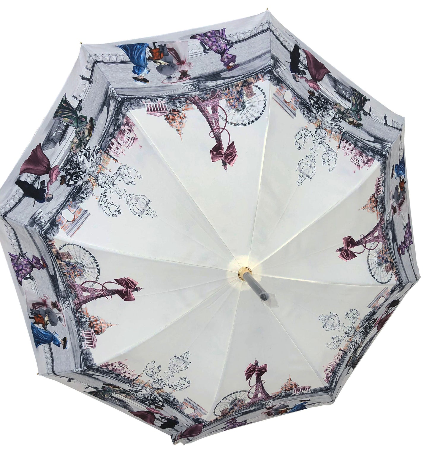 París 1900, mango morado | Hecho a mano en Francia | Colección Guy de Jean | Envío gratuito