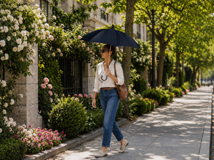 Eclipse Umbrella Blackout And Waterproof Umbrella | Handmade in Italy | Free Shipping