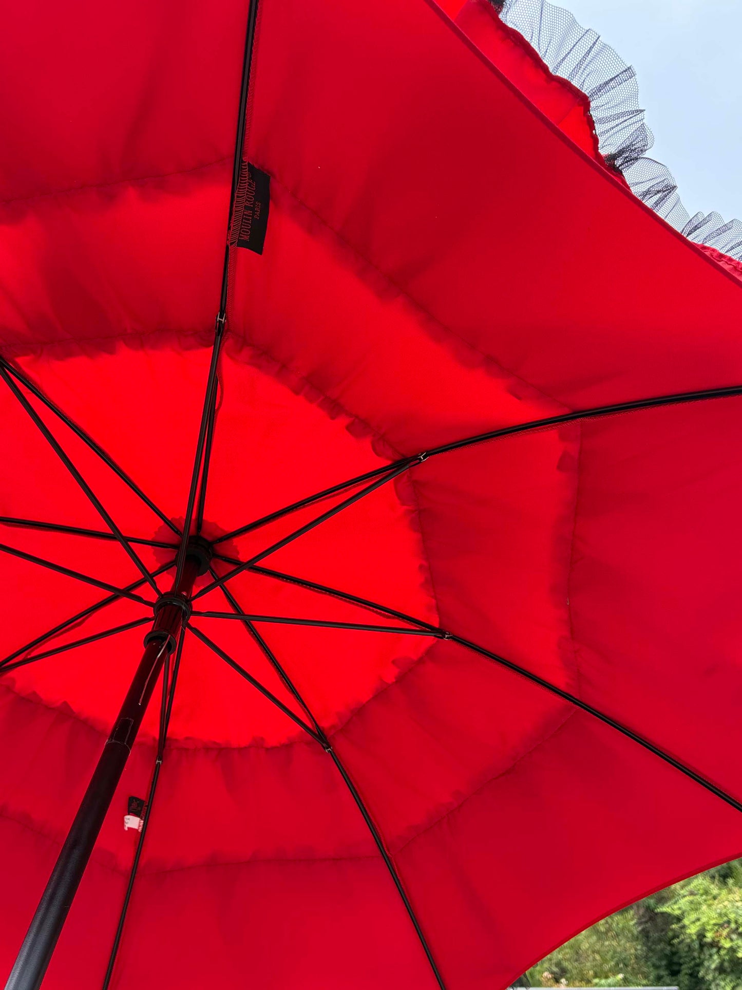 Moulin Rouge French Umbrella By Guy de Jean | Rare Collector Item | 30% Off Final Sale