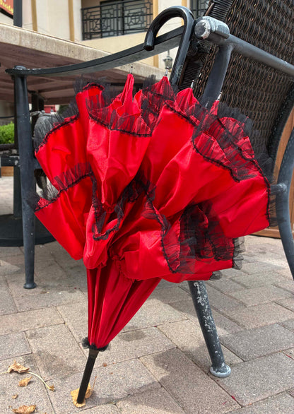 Moulin Rouge French Umbrella By Guy de Jean | Rare Collector Item | 30% Off Final Sale