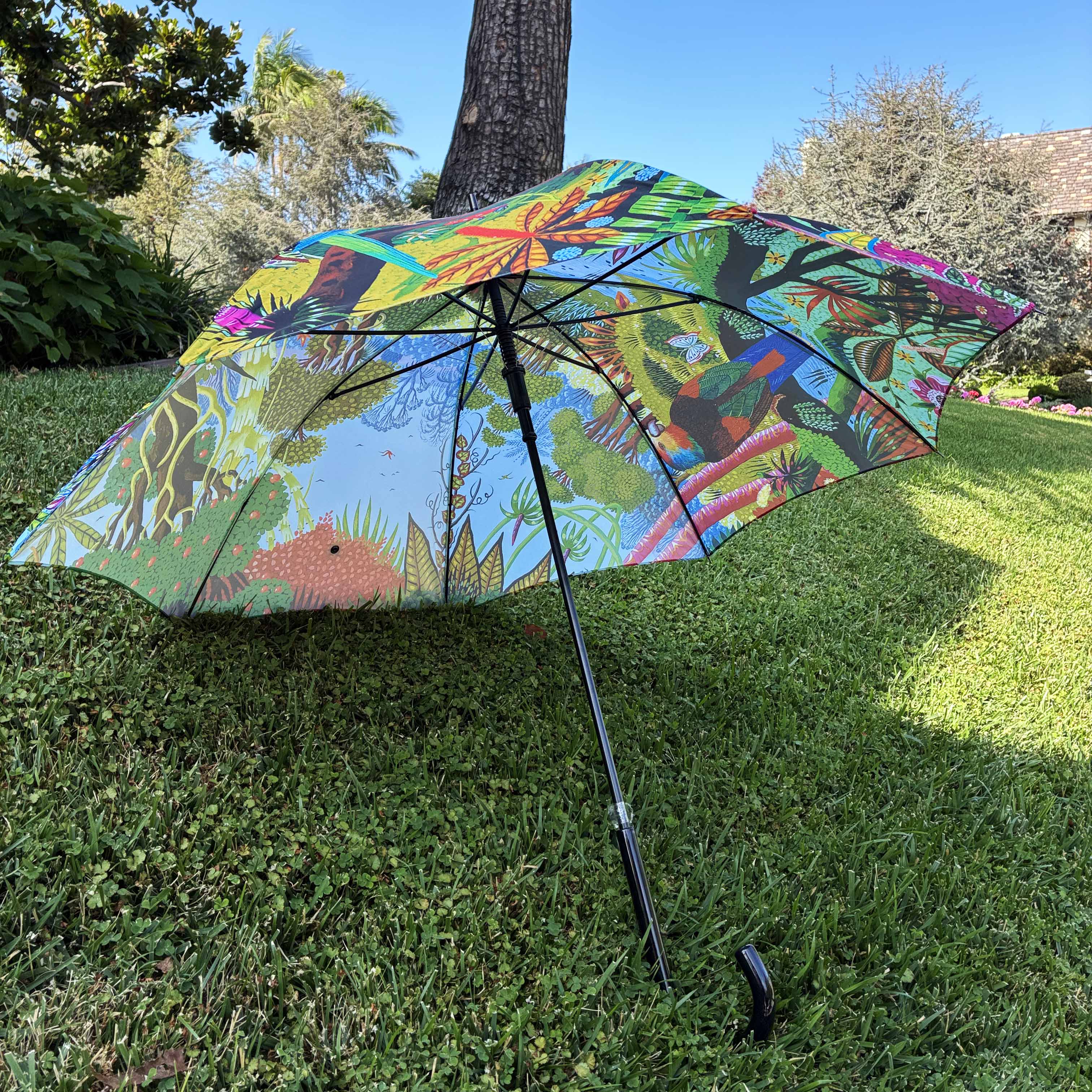 Jungle Umbrella by Alain Thomas | Made in France | 2-Year Warranty