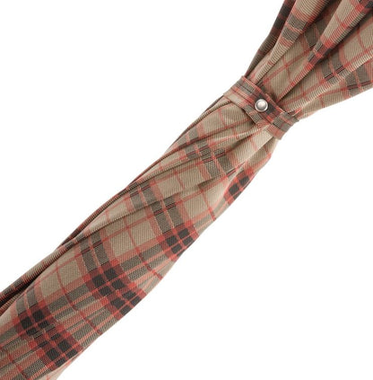 Bespoke Solid Stick Umbrella | Italian Plaid Canopy | Free Shipping