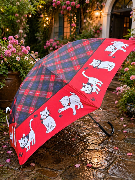 Red Scottish Cats Auto Open | Luxury Guy de Jean Collection | Free Shipping