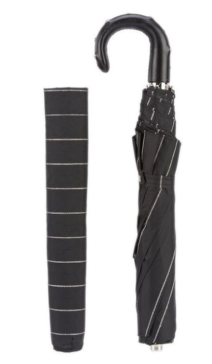 Studs Leather Handle Umbrella | Pasotti Collection | Handmade Italian | Free Shipping