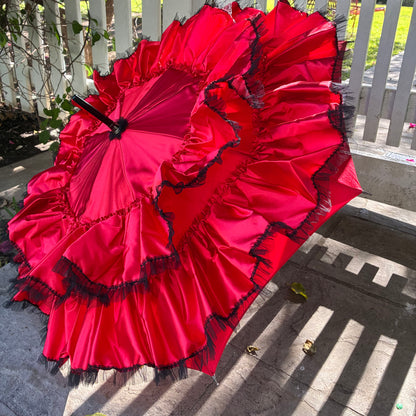 Moulin Rouge French Umbrella By Guy de Jean | Rare Collector Item | 30% Off Final Sale