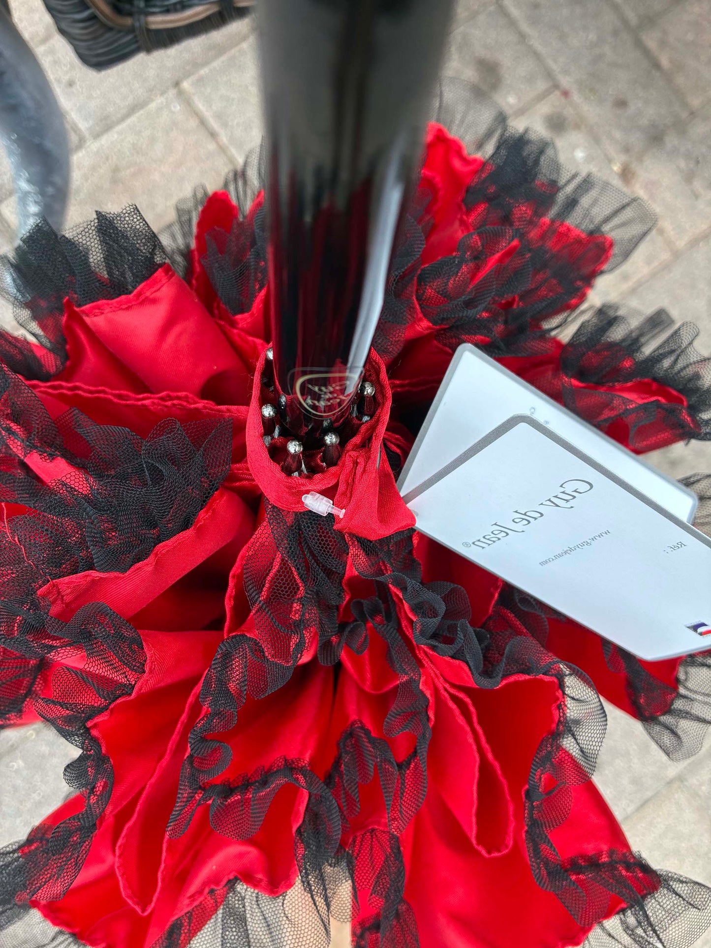 Moulin Rouge French Umbrella By Guy de Jean | Rare Collector Item | 30% Off Final Sale