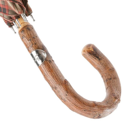 Bespoke Solid Stick Umbrella | Italian Plaid Canopy | Free Shipping