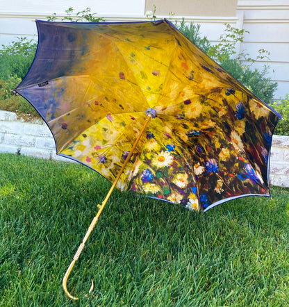 Stunning Gradient Floral Umbrella | Il Marchesato | Free Shipping