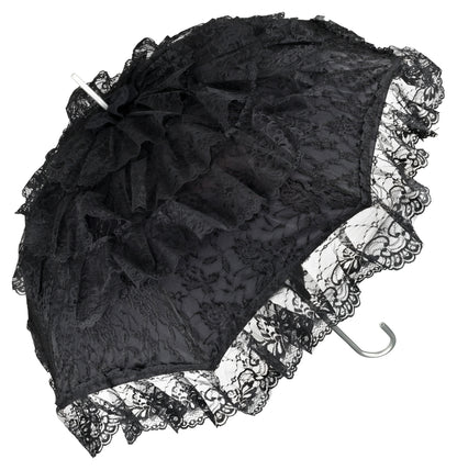 French Lace Sun Parasol | Extra Light Aluminum Frame | Full Coverage