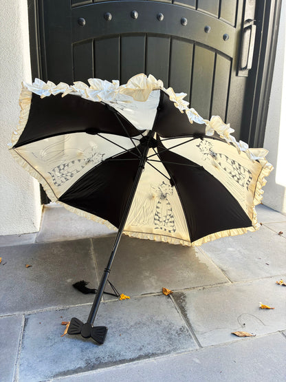 Bijou & Belle Cats Pagoda Umbrella | Guy de Jean Collector"s Item | Free Shipping