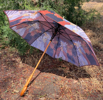 Moroccan Mares Umbrella | Laurel Burch Collection
