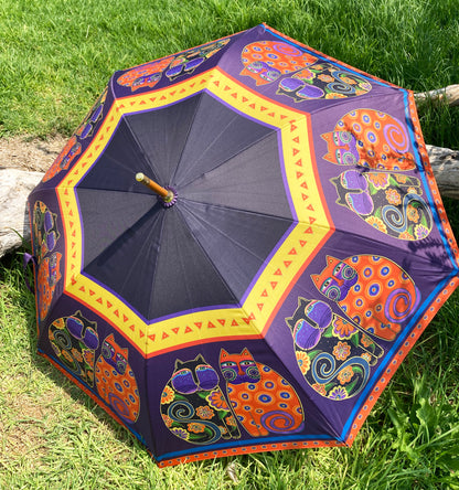 Feline Family Portrait Umbrella | Laurel Burch Cats Collection