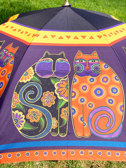 Feline Family Portrait Umbrella | Laurel Burch Cats Collection