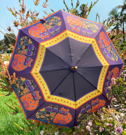 Feline Family Portrait Umbrella | Laurel Burch Cats Collection