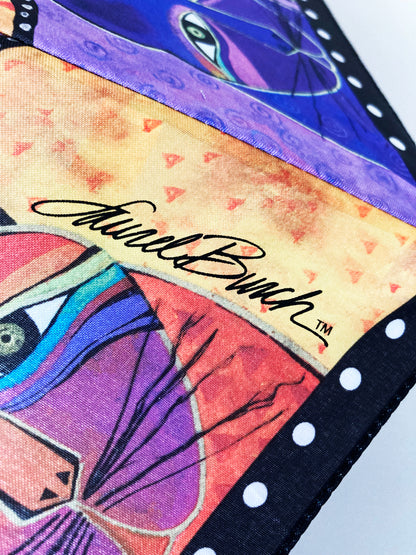 Whiskered Cats Umbrella | Laurel Burch Collection