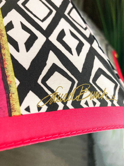 Fuchsia Whiskered Cat Umbrella | Laurel Burch Collection